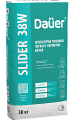 Dauer SLIDER® 38W Штукатурка гипсовая легкая с перлитом белая